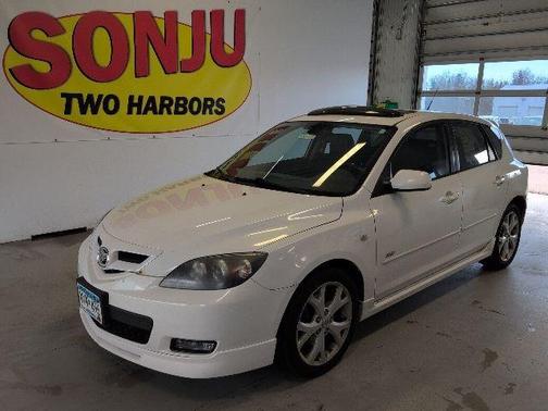 Crystal White Pearl Mica 2008 Mazda Mazda3 s Grand Touring