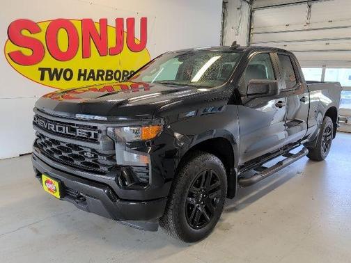 Black 2024 Chevrolet Silverado 1500 Custom