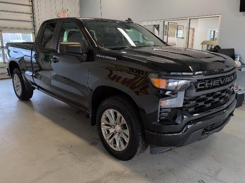 Black 2024 Chevrolet Silverado 1500 Custom