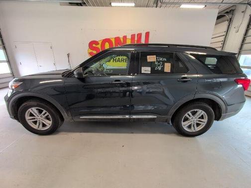 Stone Blue Metallic 2023 Ford Explorer XLT