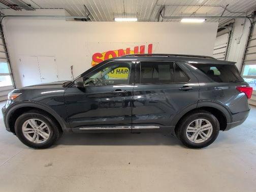 Stone Blue Metallic 2023 Ford Explorer XLT