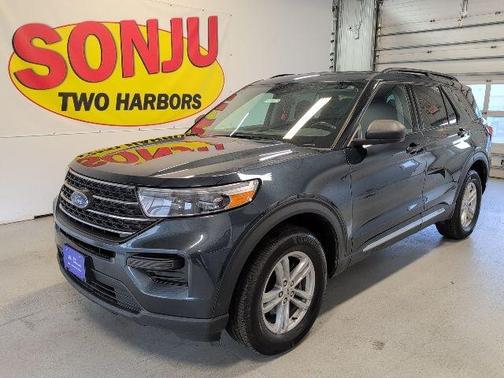 Stone Blue Metallic 2023 Ford Explorer XLT