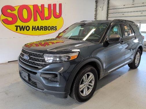 Stone Blue Metallic 2023 Ford Explorer XLT
