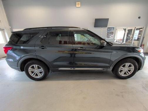 Stone Blue Metallic 2023 Ford Explorer XLT
