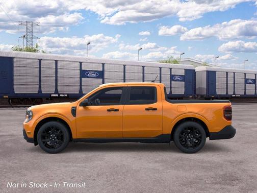Orange Fury 2026 Ford Maverick XLT