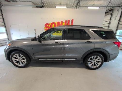 Carbonized Gray Metallic 2023 Ford Explorer XLT