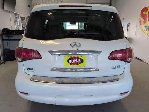 Moonlight White 2012 INFINITI QX56 Base