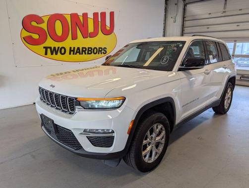 Bright White Clearcoat 2023 Jeep Grand Cherokee Limited