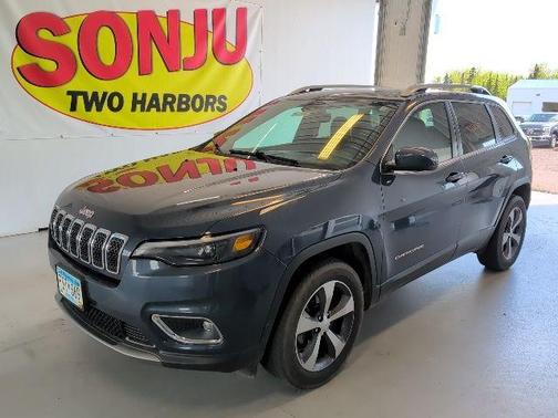 Slate Blue Pearlcoat 2020 Jeep Cherokee Limited