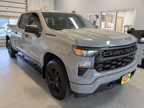 Slate Gray Metallic 2024 Chevrolet Silverado 1500 Custom