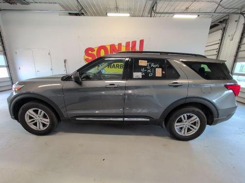 Gray 2023 Ford Explorer XLT