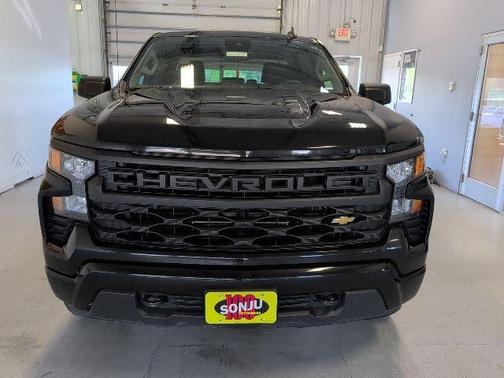 Black 2023 Chevrolet Silverado 1500 Custom