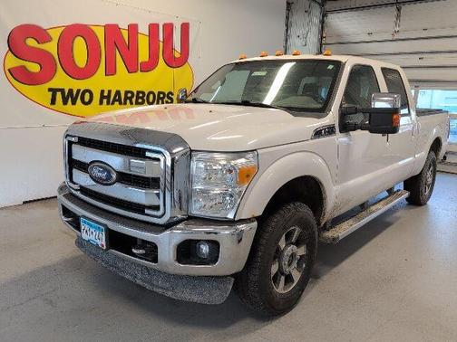 White Platinum Clearcoat Metallic 2011 Ford F-250 Lariat
