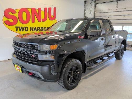 Black 2021 Chevrolet Silverado 1500 Custom Trail Boss