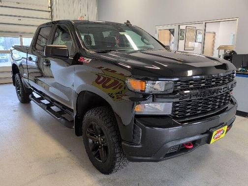 Black 2021 Chevrolet Silverado 1500 Custom Trail Boss
