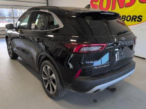 Agate Black Metallic 2024 Ford Escape Platinum
