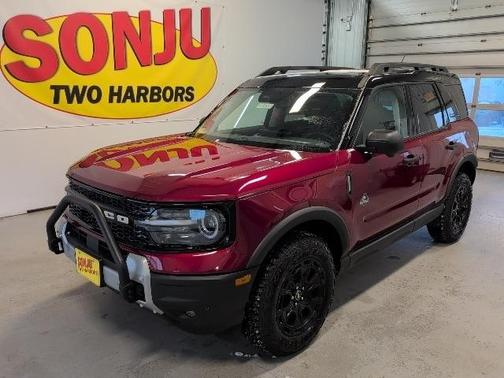 Ruby Red Metallic Tinted Clearcoat 2025 Ford Bronco Sport Outer Banks SUV
