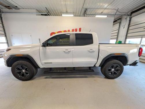 White 2023 GMC Canyon Elevation