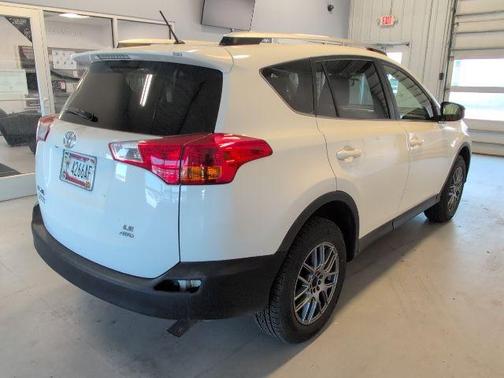 Super White 2015 Toyota RAV4 LE