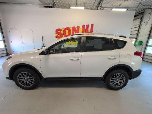 Super White 2015 Toyota RAV4 LE