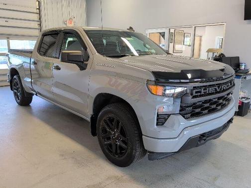 Slate Gray Metallic 2024 Chevrolet Silverado 1500 Custom