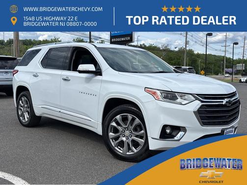 Summit White 2019 Chevrolet Traverse Premier