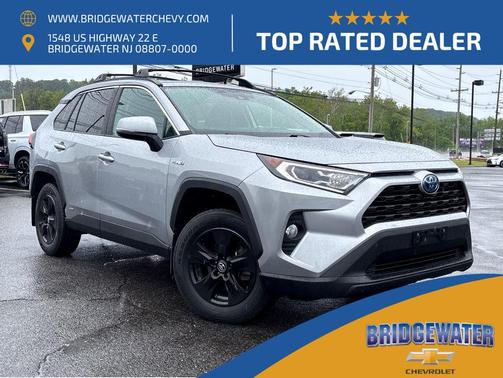 Silver Sky Metallic 2020 Toyota RAV4 Hybrid XLE