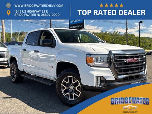 Summit White 2021 GMC Canyon AT4