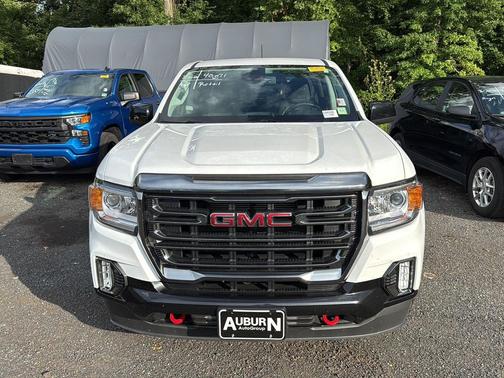 Summit White 2021 GMC Canyon AT4