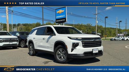 Summit White 2027 Chevrolet Traverse LT