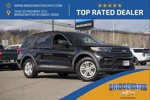 AGATE BLACK METALLIC 2020 Ford Explorer XLT