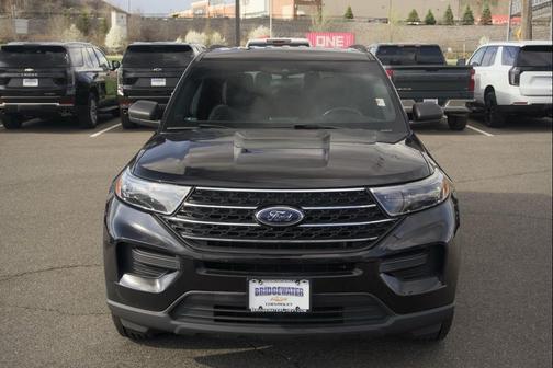 AGATE BLACK METALLIC 2020 Ford Explorer XLT