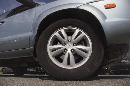 Alpine Frost Metallic 2009 Hyundai TUCSON GLS