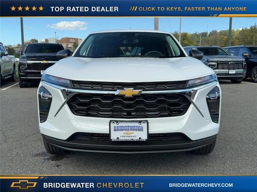 Summit White 2026 Chevrolet Trax LS