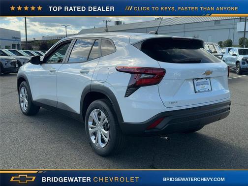 Summit White 2026 Chevrolet Trax LS
