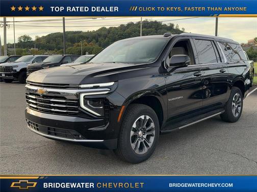 Black 2026 Chevrolet Suburban LT