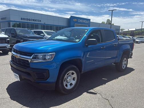 Bright Blue Metallic 2022 Chevrolet Colorado WT