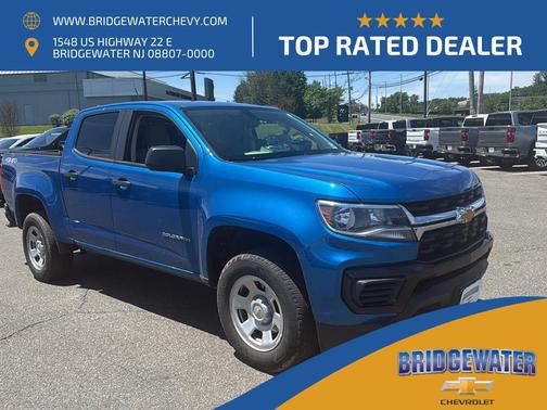Bright Blue Metallic 2022 Chevrolet Colorado WT