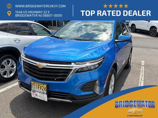 Riptide Blue Metallic 2024 Chevrolet Equinox 1LT