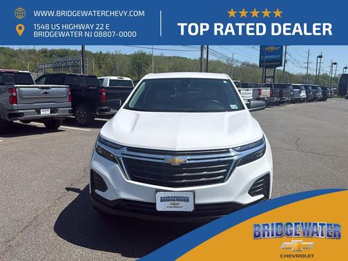 Summit White 2023 Chevrolet Equinox LS