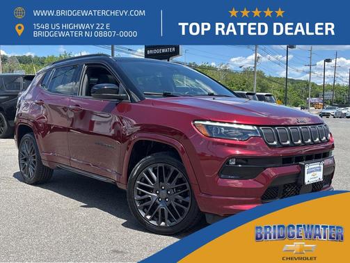 Velvet Red Pearlcoat 2022 Jeep Compass High Altitude
