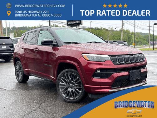 Velvet Red Pearlcoat 2022 Jeep Compass High Altitude