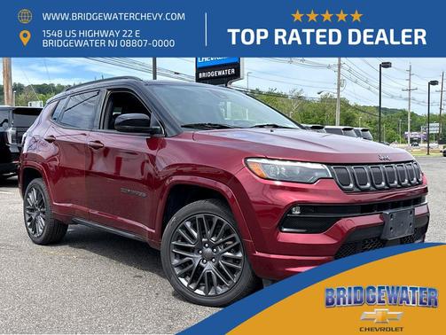 Velvet Red Pearlcoat 2022 Jeep Compass High Altitude
