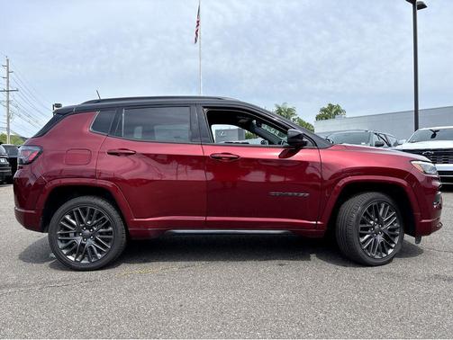 Velvet Red Pearlcoat 2022 Jeep Compass High Altitude