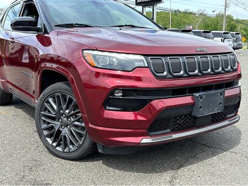 Velvet Red Pearlcoat 2022 Jeep Compass High Altitude