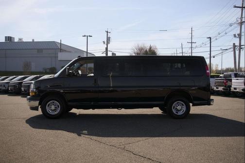 Black 2019 Chevrolet Express 3500 LT