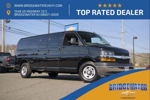 Black 2019 Chevrolet Express 3500 LT