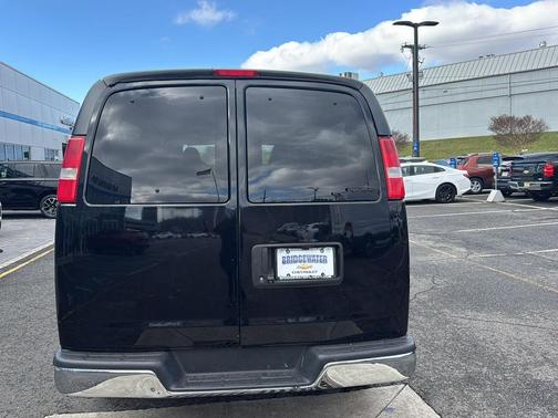 Black 2019 Chevrolet Express 3500 LT