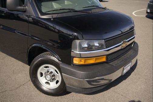 Black 2019 Chevrolet Express 3500 LT