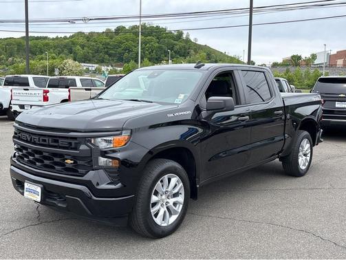 Black 2023 Chevrolet Silverado 1500 Custom